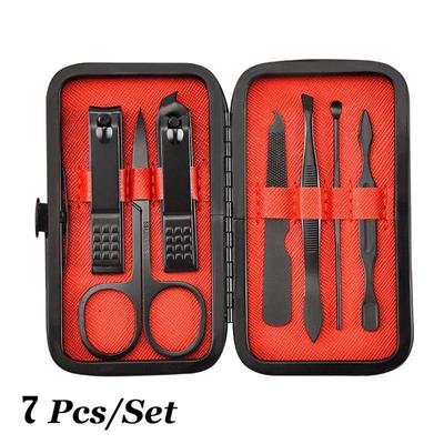 Obcinacz do paznokci ze stali nierdzewnej Trymer Zestaw do pielęgnacji uszu Manicure Pedicure Toe Nail Tools