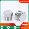 Stainless Steel 304 External Hex Plug for Oil/Pipe, Sizes: 1/2", 3/4", 1"