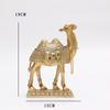 Matte Finish Light Luxury Camel Statue Art Craft Desktop Ornament for Home Office Workplace Decor Ideal Gift