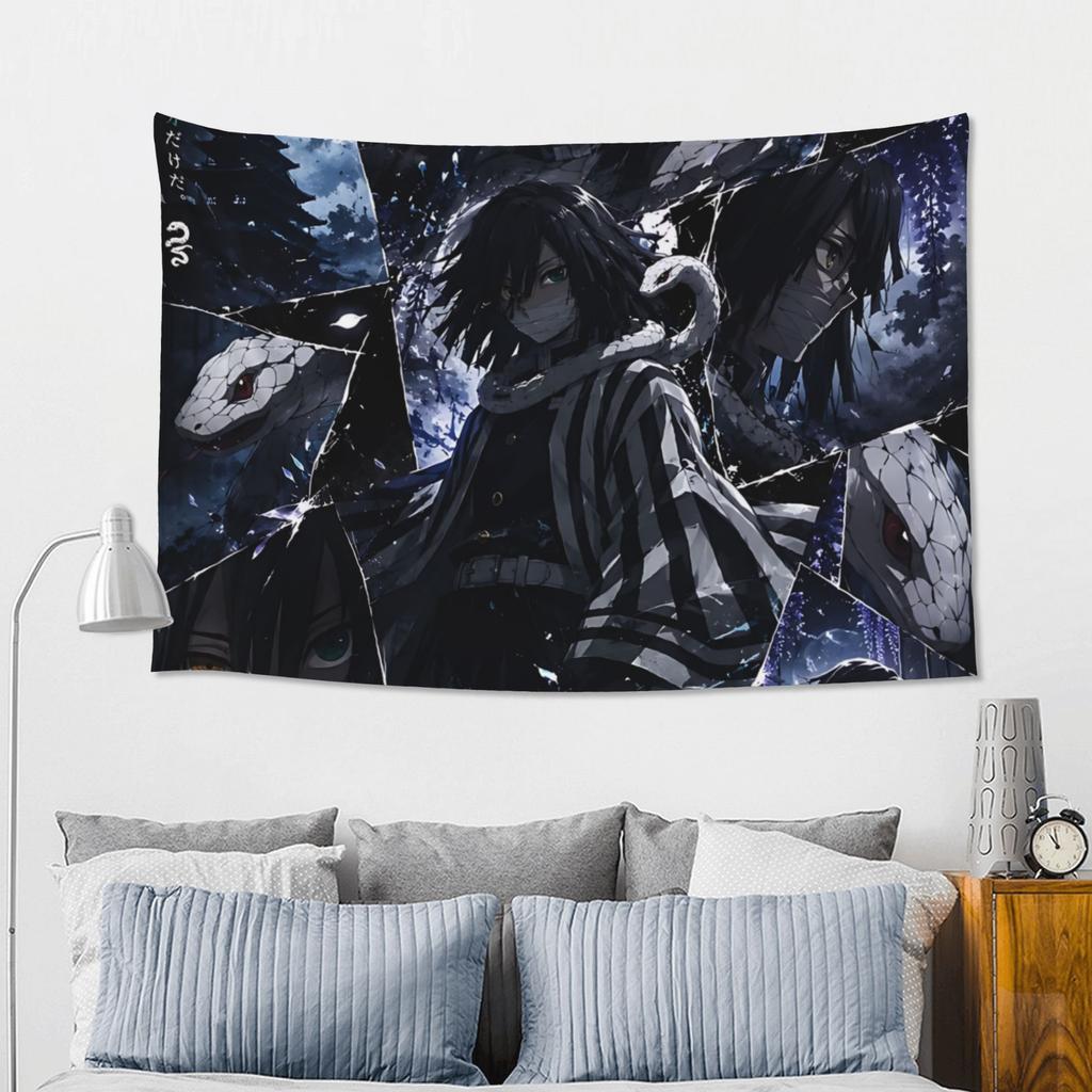 Halloween Demon Slayer Cutecore Tapestry Room decoration Home Decoration Tapestry Decor Accessories Cute Room Decor