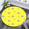 SpongeBob SquarePants,Round Area Rug,Carpet Rug for Living Room Bedroom Sofa Playroom Decor,Non-slip Floor Mat