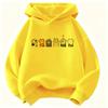 New autumn/winter style cat paw pattern children's sports hoodie, cute Harajuku style boys' and girls' hoodies, autumn/winter