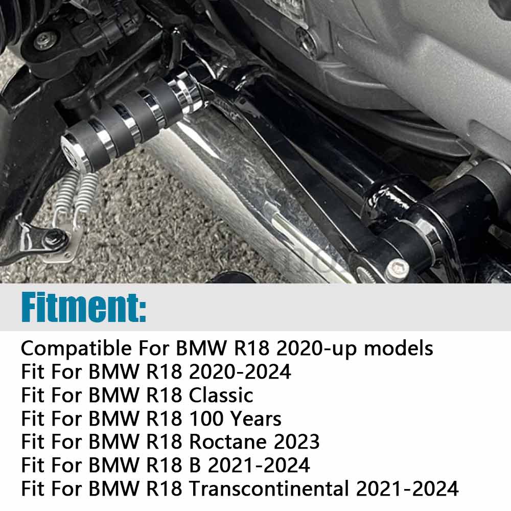 Motorcycle Part Heel Toe Shift Lever with Shifter Pegs Aluminium Alloy For BMW R18 Roctane R18B Transcontinental R 18 B/Classic