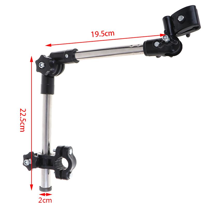 Uchwyt na parasolkę na wózek Regulowany wózek Półka na parasole Uchwyt na parasolkę na rower