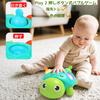 KeyAngel 3-in-1 Crawling Turtle Baby Toy for 0-1 Year Olds, Educational Toy with Obstacle Avoidance Sensor, Moving Toy, PSC Certified, Baby Shower