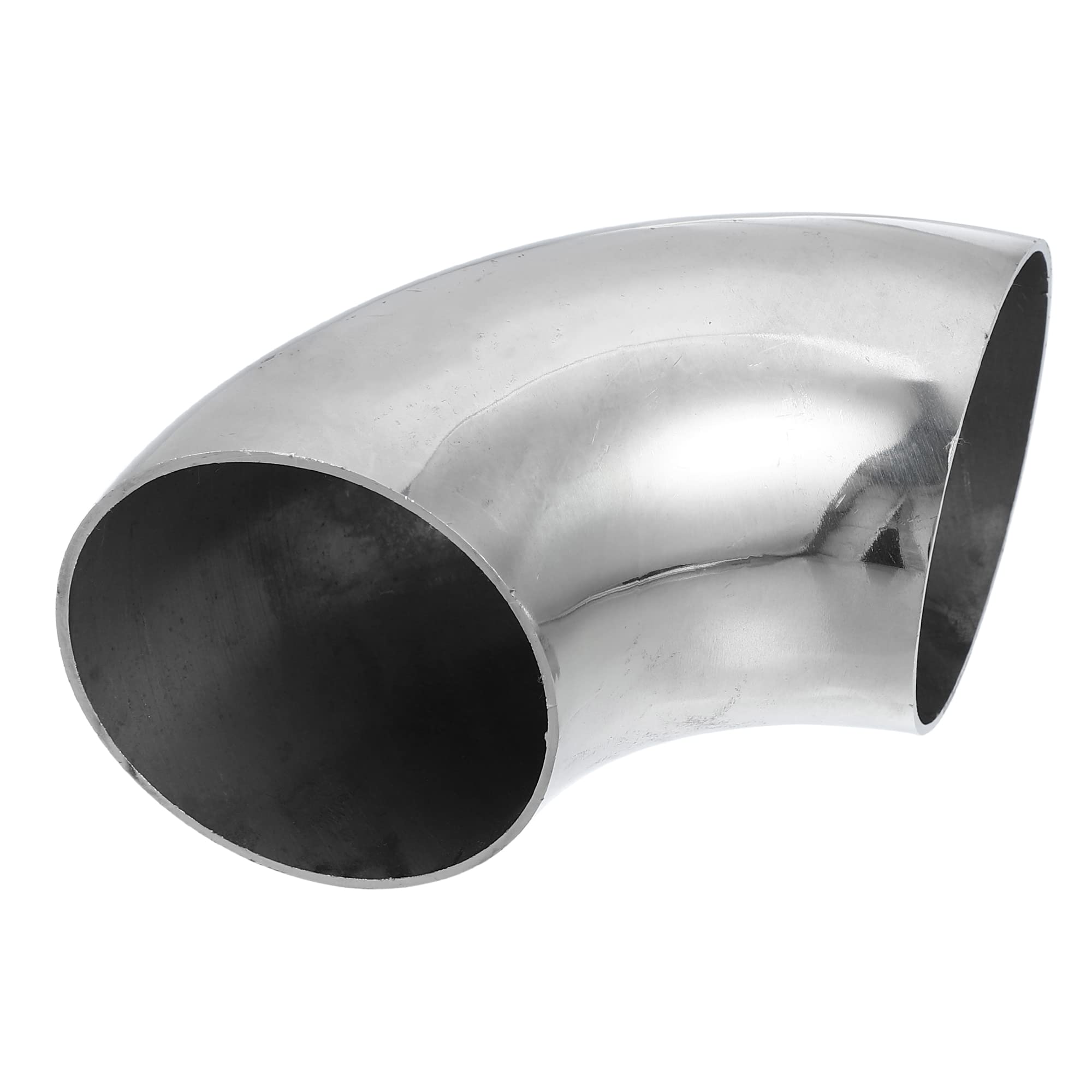 

uxcell 90 Degree Exhaust Elbow Pipe SS304 Stainless Steel Bending Pipe SS304 Stainless Steel срібний