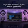 OSSURET 7" Android Auto Autorádio GPS Stereo Pre VW GOLF PASSAT Polo Fabia Tiguan Jetta Caddy Octavia YEti Superb Fabia Leon Inteligentné Multimédiá
