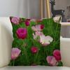 Bedroom Living Room Home Decor Cushion Cover Flower Pattern Pillowcase Square
