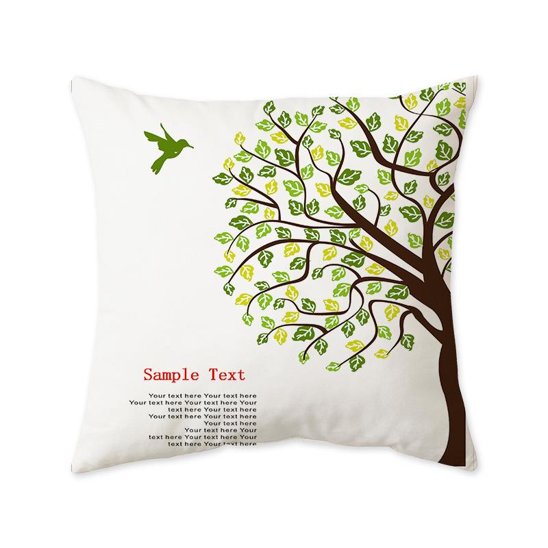 Pflanzen, Blumen und Bäume Bunte Kissenbezüge Natürlich Abstrakt Sofa Zuhause Nickerchen Dekorative Kissenbezüge