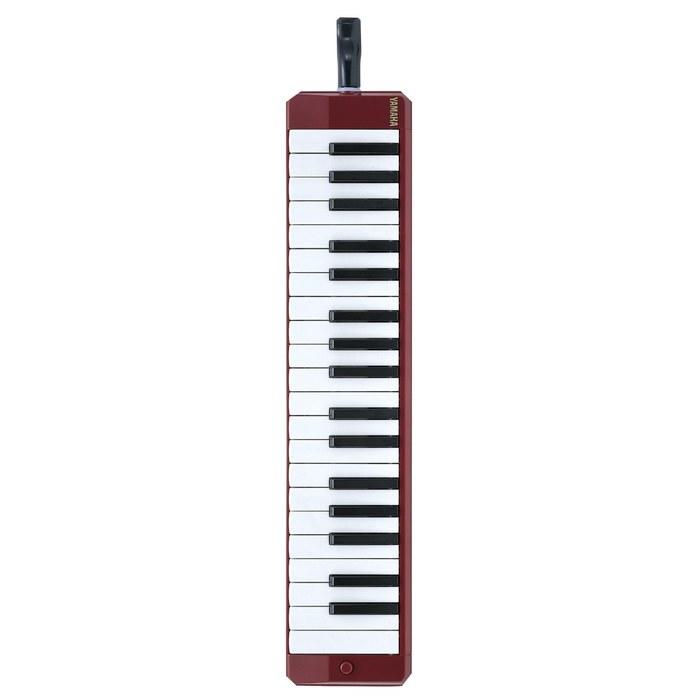 Yamaha Pianica P-37D - Maroon3-Octave Diatonic Harmonica with Hard Case - Red