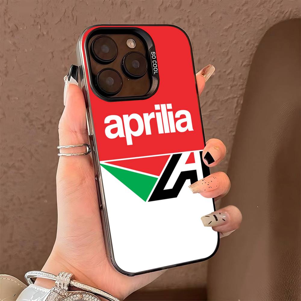

Крутой чехол для телефона в цветах Aprilia Racing для iPhone 17 16 15 14 13 12 11 Pro Max Plus Pro iPhone 14 plus