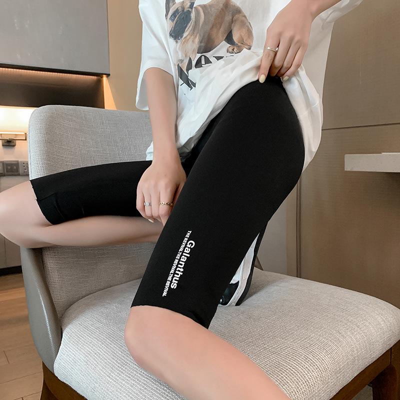 

H775 Дышащие шорты для йоги и велоспорта с принтом акулы Medium