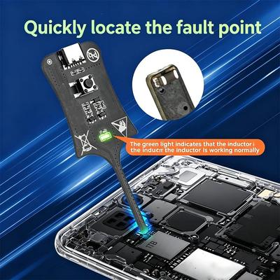 Inductance Tester for Mobile Phone Maintenance High Precision Motherboard Faults Detection Electromagnetic Induction Meter