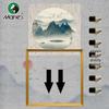 Mali 230g Glossy Round Chinese Painting & Calligraphy Paper, Semi-Raw Thickened Hemp Xuan for Gongbi & Calligraphy