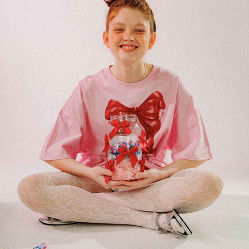 Mellotory Double Ribbon Shiny Scrunchie (2 Colors)