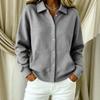 Women's Retro V-Neck Cardigan Long Sleeve Single-Breasted Color Fall Winter Coat