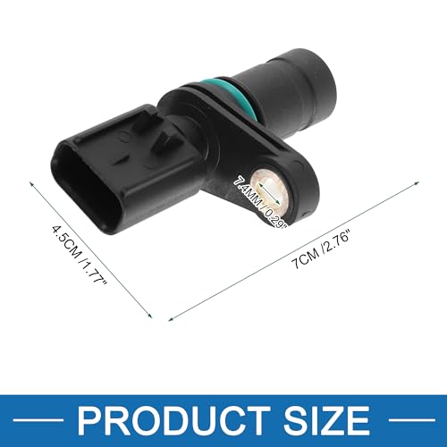 Senzor Poziție Arbore Cotit Motor ABSOPRO Senzor Poziție Arbore Cotit Nr.04693135AA pentru Mini Cooper S One R50 R53 R52 1.6L 2001-2007 Negru ABS