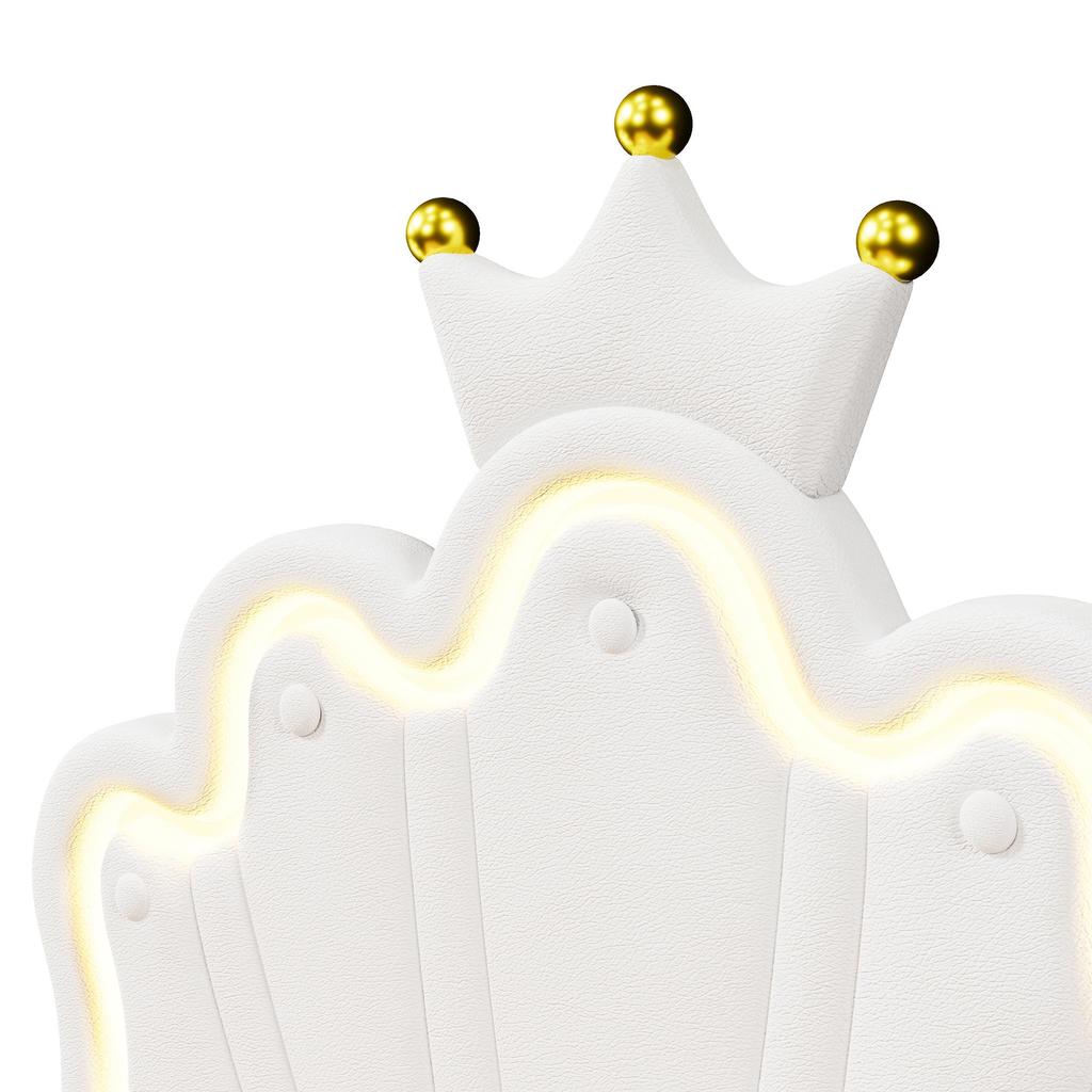 Children's Bed Flieks 90x200 Cm with 2 Drawers, White