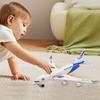 Sound and Light Electronic Aeroplane Toy Automatic Rotation LED Airbus Toys  Children's Toys