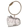 Transparent Pet Hair Storage Box Cat Hair Storage Capsule Keychain for Cat Fur DIY Memorial Gift for Pet Lovers