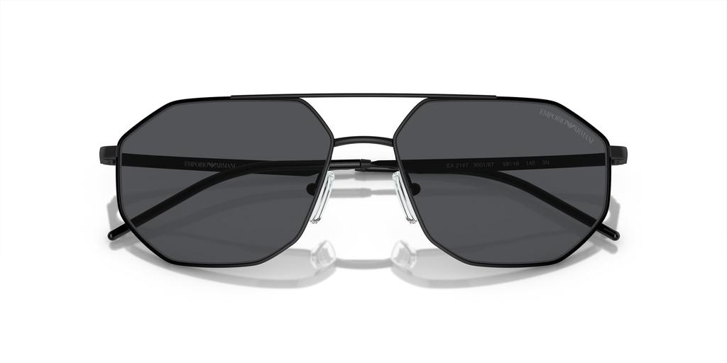 Emporio Armani Sunglasses EA2147 Matte Black 58