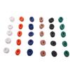 30pcs Finger Stretcher Tubular Bandage Elastic Breathable Finger Protectors Reusable Thumb Bandage Mixed Color