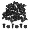 uxcell Clip/Rivet/Fastener 9mm Plastic Rivet Push Clip 40pcs