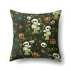 Halloween Pillowcase Car Waist Pillow Pumpkin Sofa Cushion Cover Office Home Living Room Pillowcase