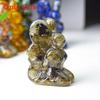 Crystal Resin Art Decor With Butterfly Fairy Office Tabletop Gift For Friends