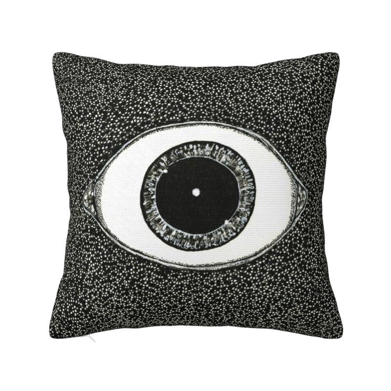 Custom Mediterranean Evil Eye Luxury Pillow Cover Home Decorative Turkish Amulet Culture Cushions for Sofa
