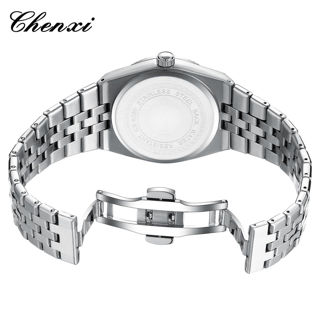 Couple Watch Luxury Quartz Watch Waterproof Watch Lover Gift Night Light Classic Date Week Clock His Her Watch