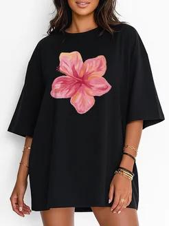 Оверсайз тишотка в стиле opium y2k M