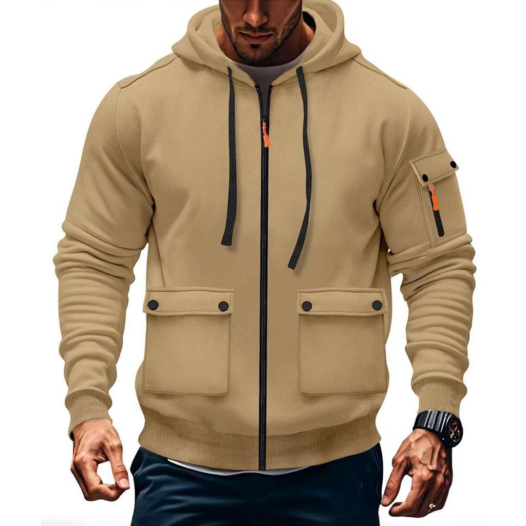 Hooded Sports Tracksuit Unisex Running Outfits Long Sleeve Pullover Hoodies Sweatshirt