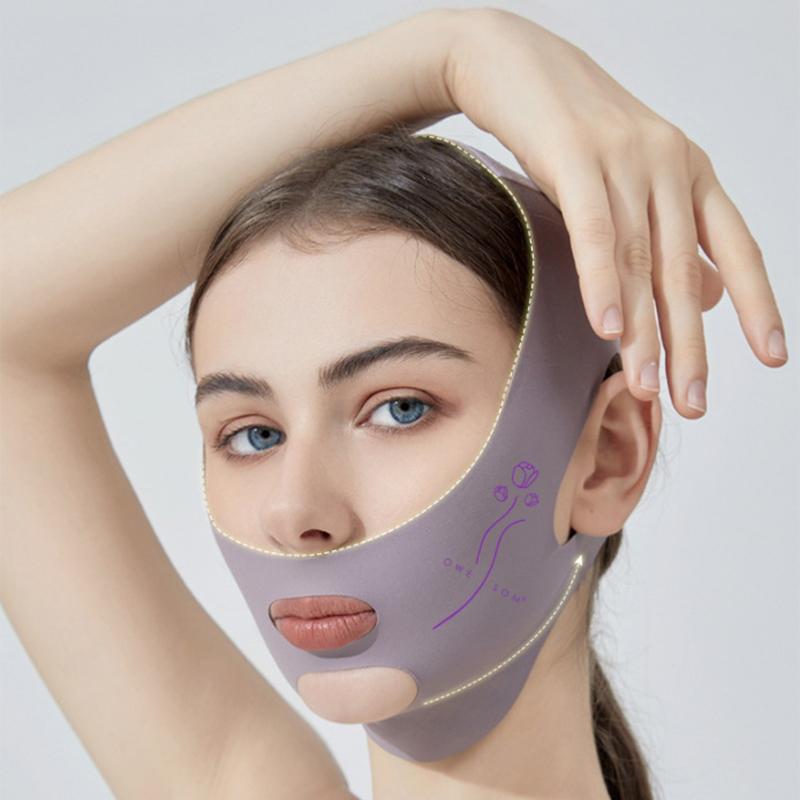 Adjustable V Face Bandage Lift Up Belt Reduce Double Chin Face Sculpting Sleep Mask Facial Skincare Tool Face Lifting Tapes
