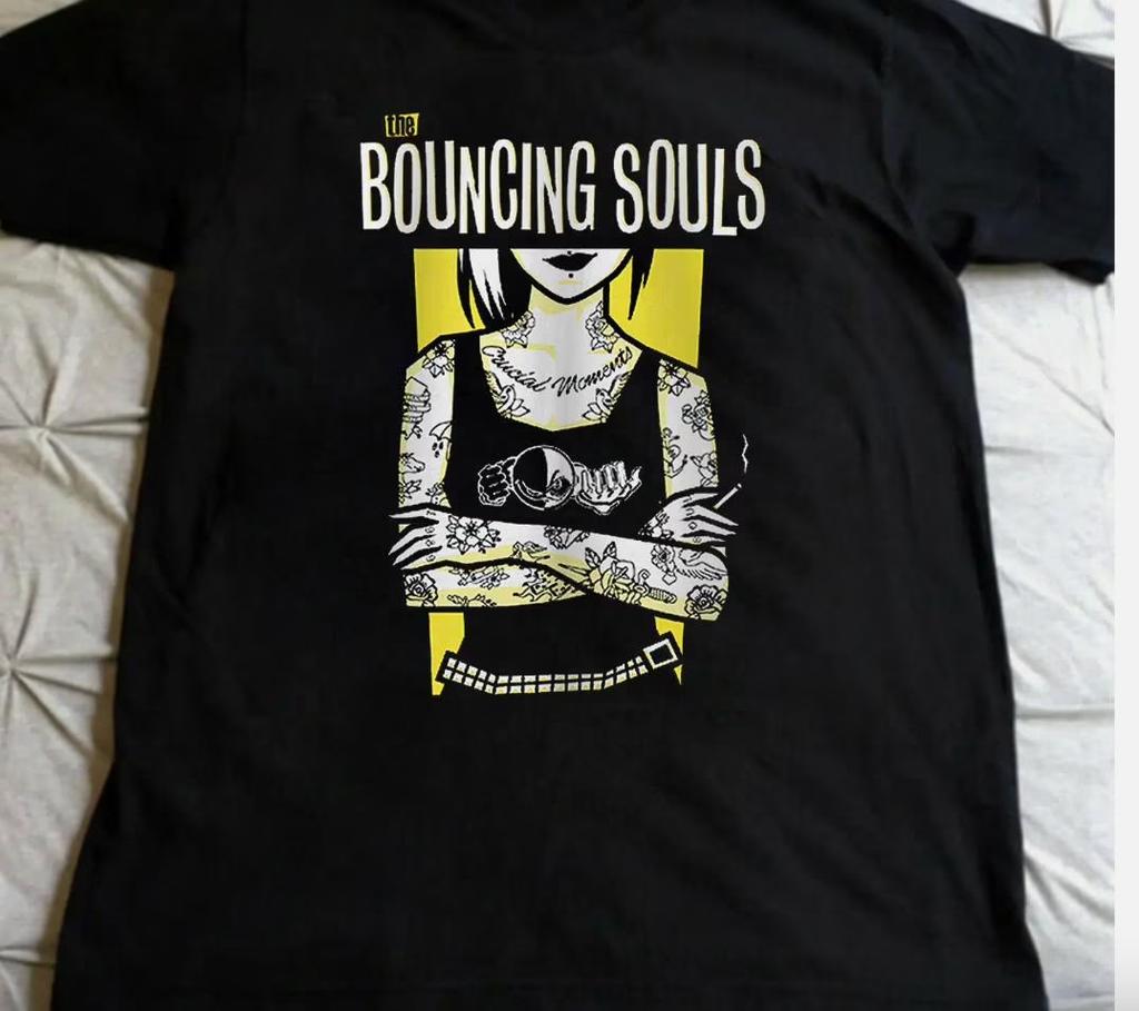 Hot The Bouncing Souls Band T-shirt unisex All Size S-5XL SA163 FREE SHIPPING