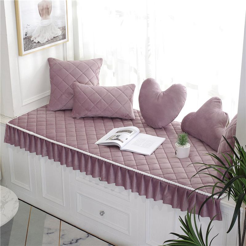 Podsedák na okenní parapet Čtyřsezónní Univerzální Ložnice Balkon Zesílená Houba Jednoduchá Protiskluzová Tatami Podložka