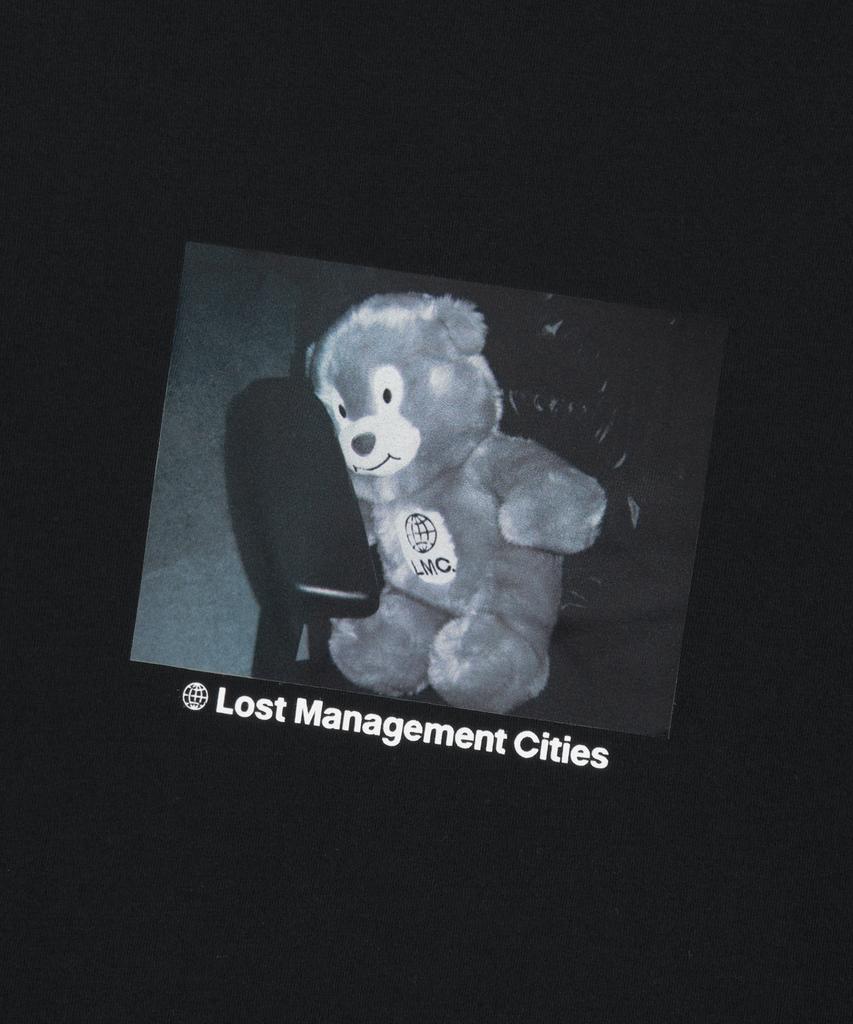 LMC Photo Bear Long Slv Tee Black