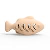Fish Shape Interactive Cat Toy Blue Green Pink Cat Treat Feeder Catnip Stuffer Toy  Pet Supplies