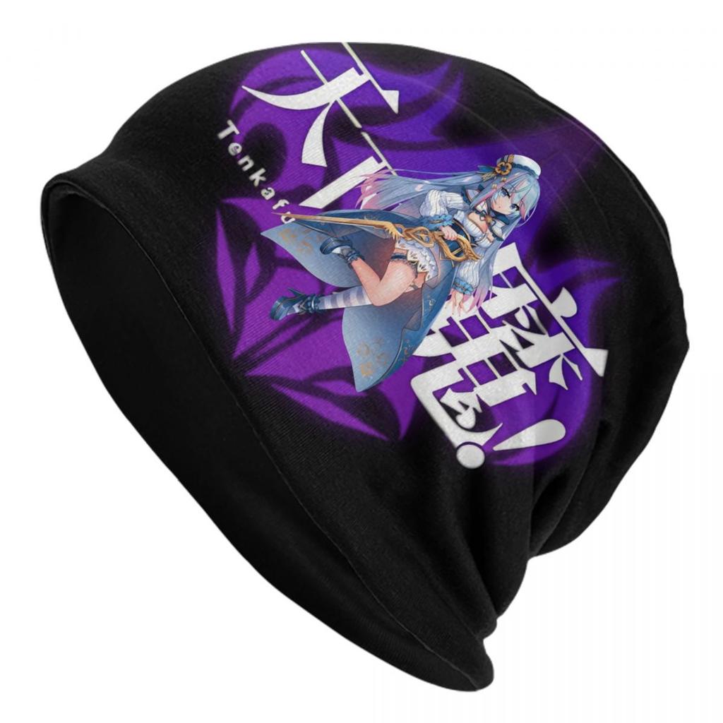 Unisex Bonnet Winter Warm Knitting Hat Japan Game Tenkafumas Anime Cool Beanies Caps Adult Comic Beanie Hats Outdoor Ski Cap