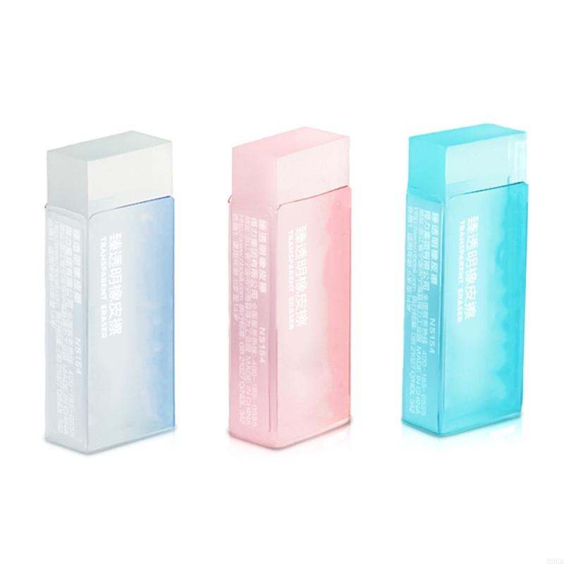 Pencil Erasers Clear Erasers Soft Eraser Aesthetic Erasers Lovely Eraser Painting Erasers Back to School Supplies