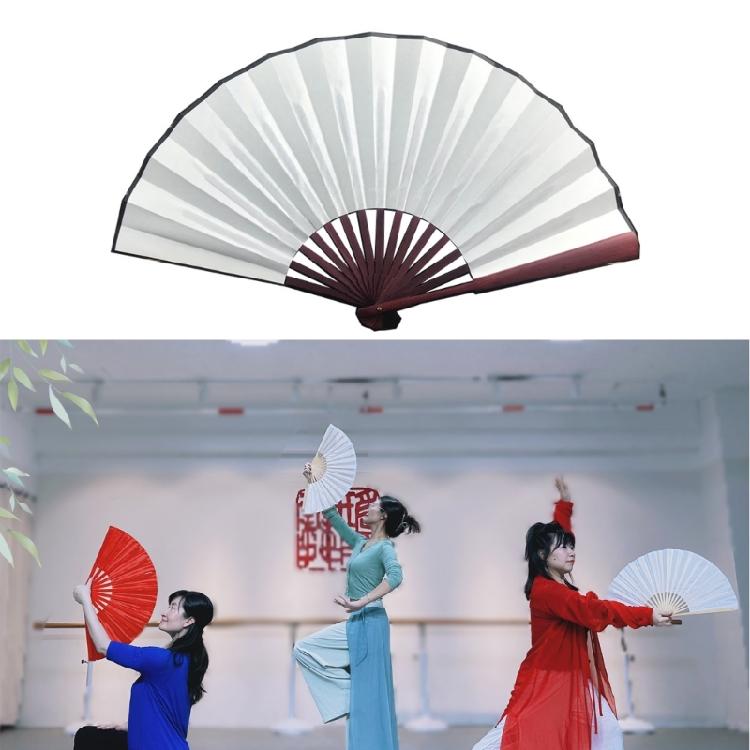 8Inch Cloth Hand Fan Bamboo Folding Fan Handheld Wedding Fans Folded Fan for Home Office Decorations DIY Supplies