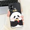 For Infinix Hot 12 Play Case Lovely Panda Painted Soft Silicone Phone Cover Case For Infinix Hot 12 Hot12 Play Fundas Capa Bags