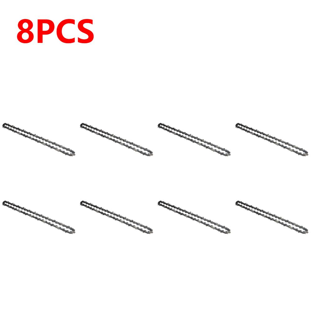 12 Inch Metal Chainsaw Blades 22 Teeth 45 Drive Links Spare Parts 3/8inch Pitch Electric Saw Accessories for Wood Branch Cutting