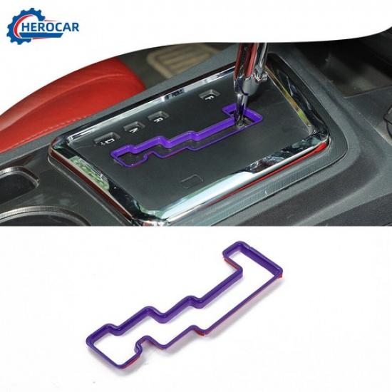 

Purple Gear Shift Knob Cover Trim for Dodge Challenger 09-14 Accessories Parts