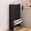 Entryway Shoe Cabinet Ultra-Thin Space-Saving Flip-Up Shoe Rack Large Capacity Storage Multi-layer Storage Cabinet Pratical New