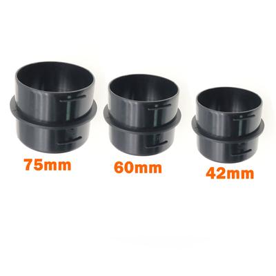 42mm/60mm/75mm Car Heater Ducting Pipe Joiner Connector Air Diesel Heater Hose Tube Connector For Webasto Eberspacher 2KW 5KW