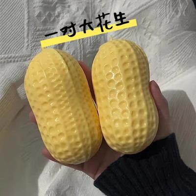 Squishy Peanut Cheese Squishy Stress Relief Toy Soft Stretchy Simulated Food Squeeze Toy Anxiety Relief For Adults Relaxing Gift