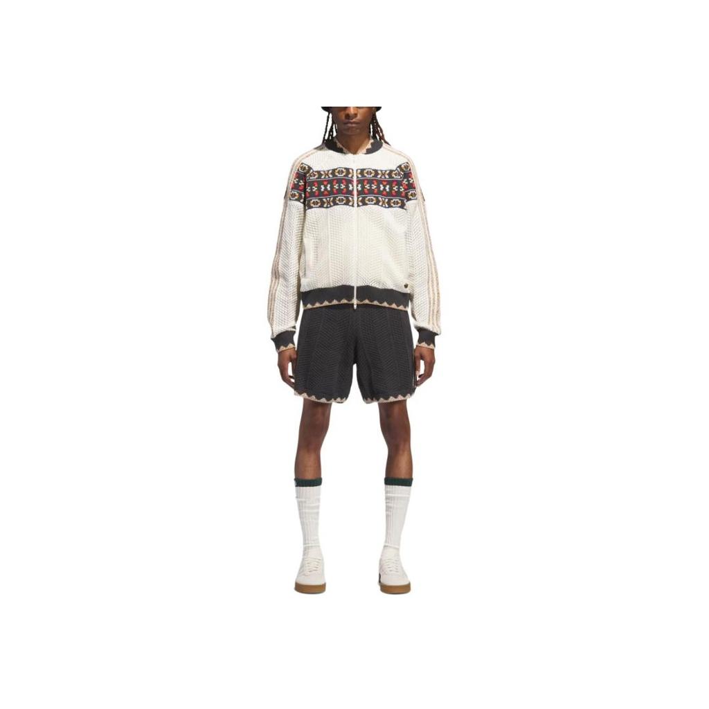 adidas X CLOT C Track Top Cremeweiß Unisex Streetwear IM7909