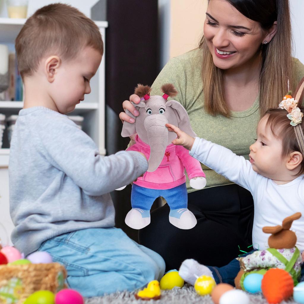 Roztomilá plyšová panenka jako dárek kreslená dětská hadrová panenka
