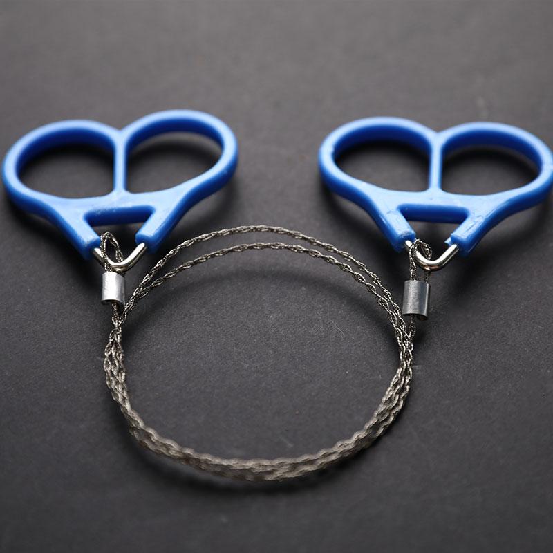 Field Survival Wire Saw Hand Chain Saw Cutter Outdoor Emergency Survival Tools